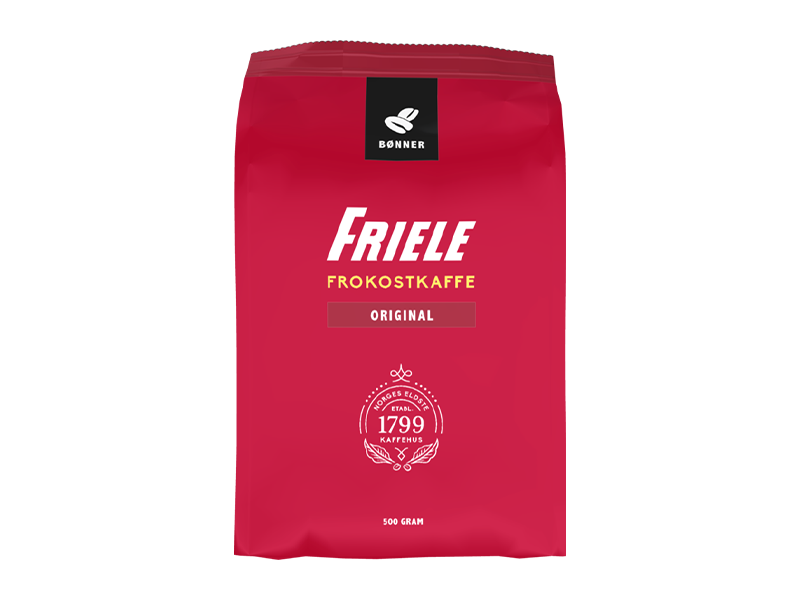 Friele Frokostkaffe, Hel - 12x500g