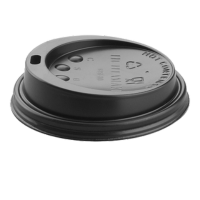 Plastlokk Svart 8oz 10x100 stk