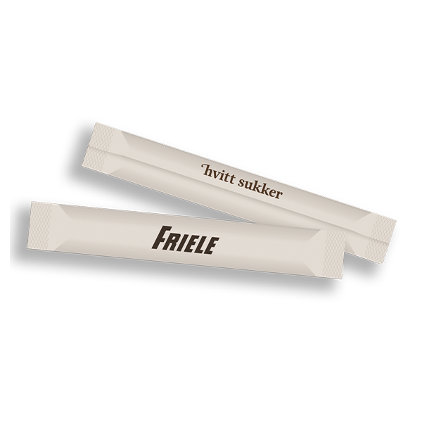 Friele Hvitt Sukker - 900 x 4 g