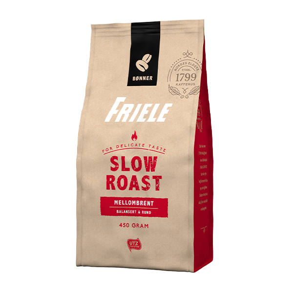 Friele Slow Roast Mellombrent - 450gx6