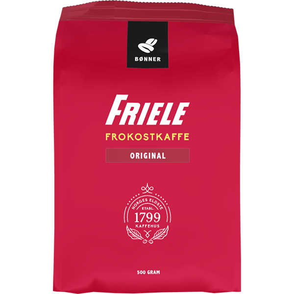 Friele Frokostkaffe, Hel - 12x500g