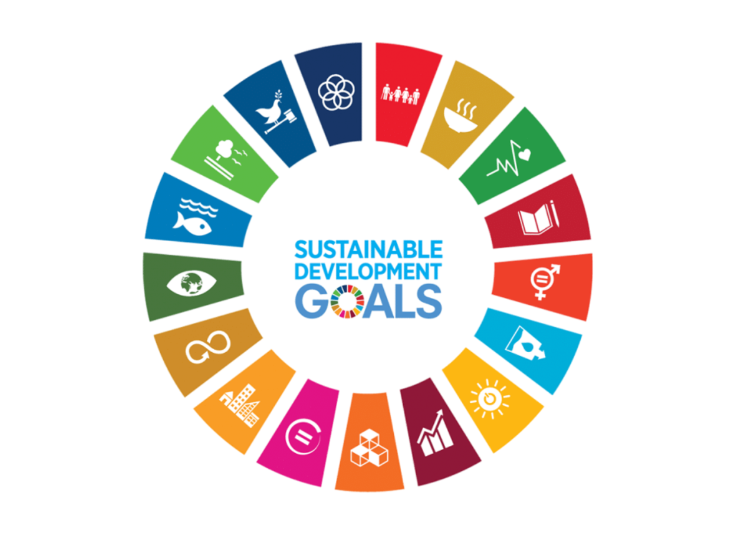 Graphic over UN goals