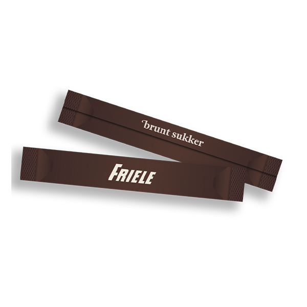 Friele Brunt Sukker 900 x 4 g