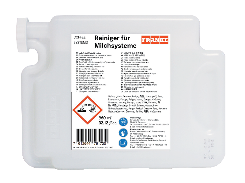 Milk Cleaner For Franke Fm A-Serien